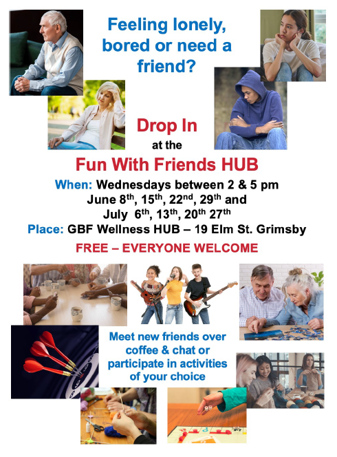 Fun with Friends - Wednesdays in June & July